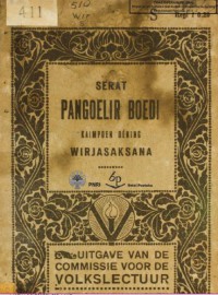 Serat Pangoelir Boedi